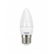 Лампа GLDEN-CF-7-230-E27-4500 / 650100 (Свеча матовая)