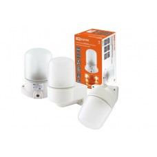 Светильник НПБ400 для сауны настенно-потолочный белый, IP54, 60 Вт, белый,